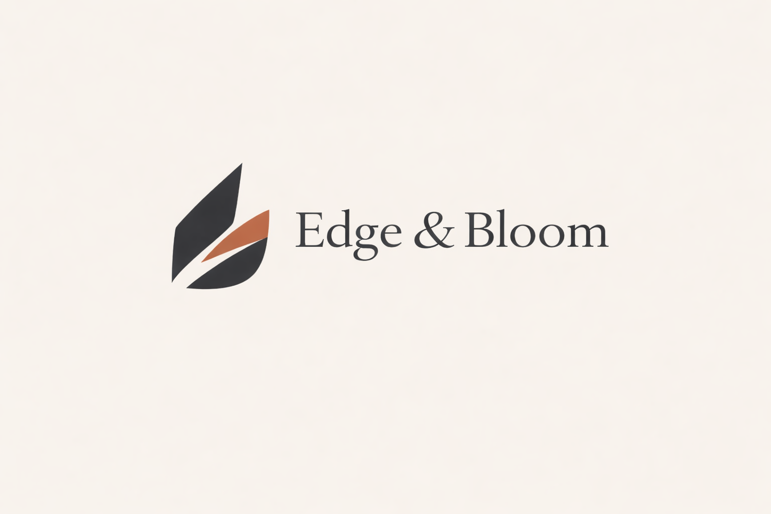 logo edge and bloom